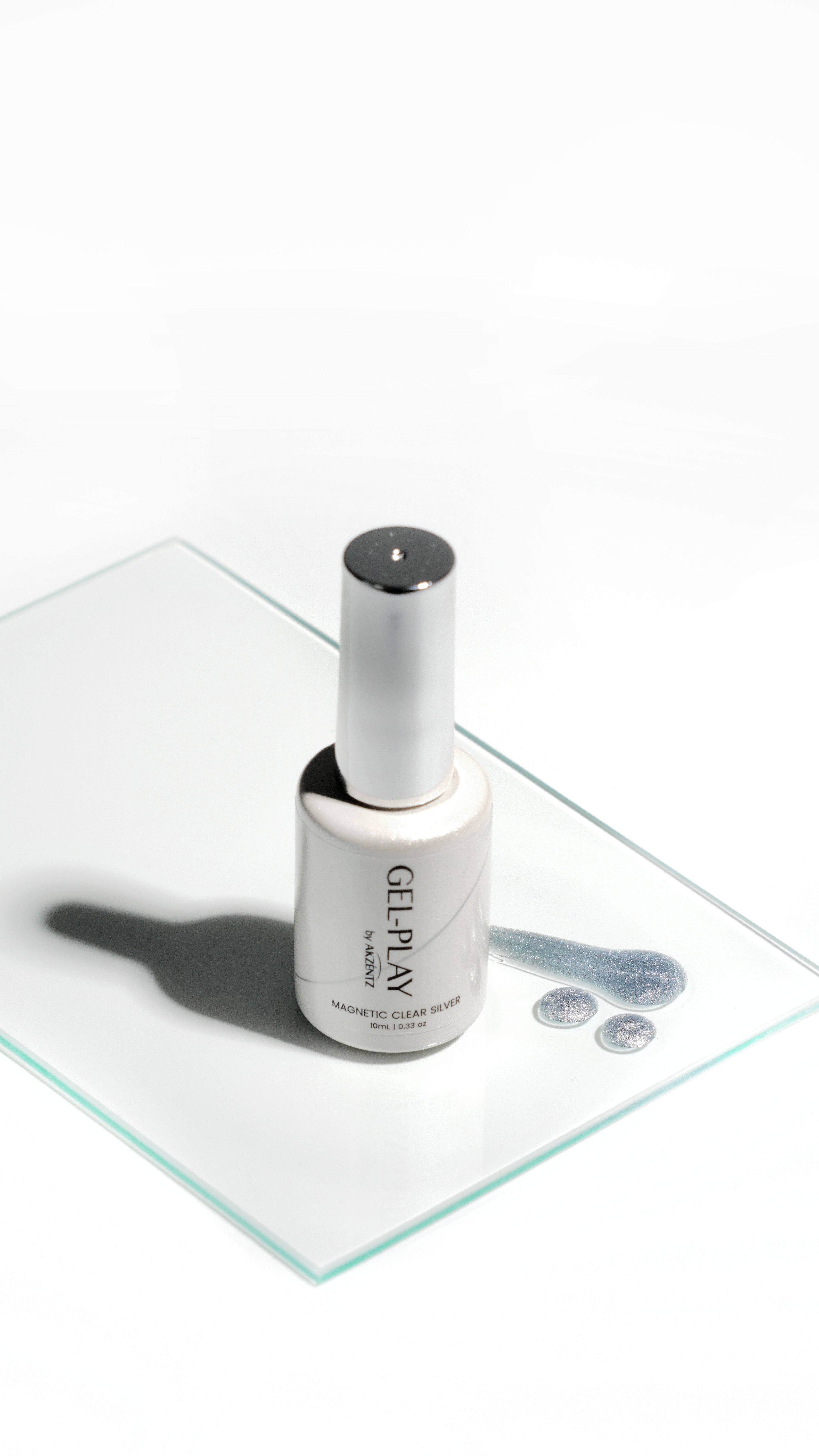 Gel-Play Magnetic Gel Clear Silver – Akzéntz®