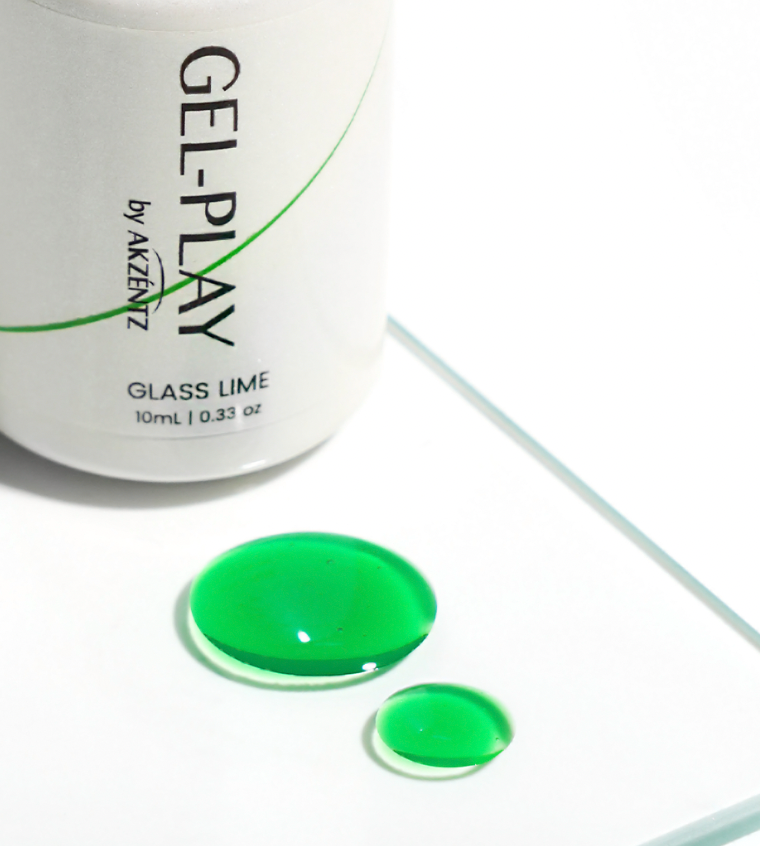 Gel-Play Glass Gel Lime