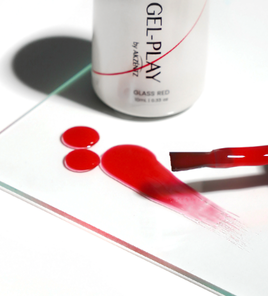 Gel-Play Glass Gel Red