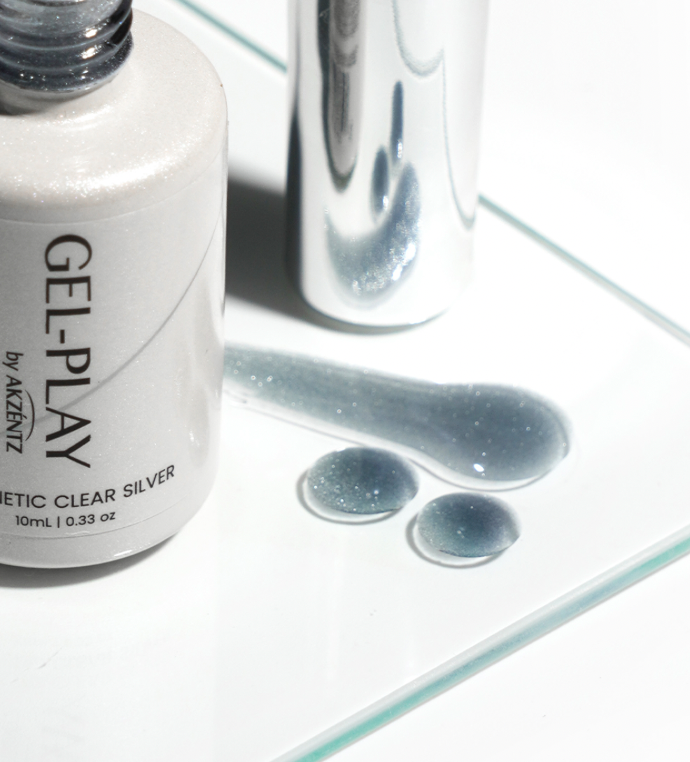 Gel-Play Magnetic Gel Clear Silver