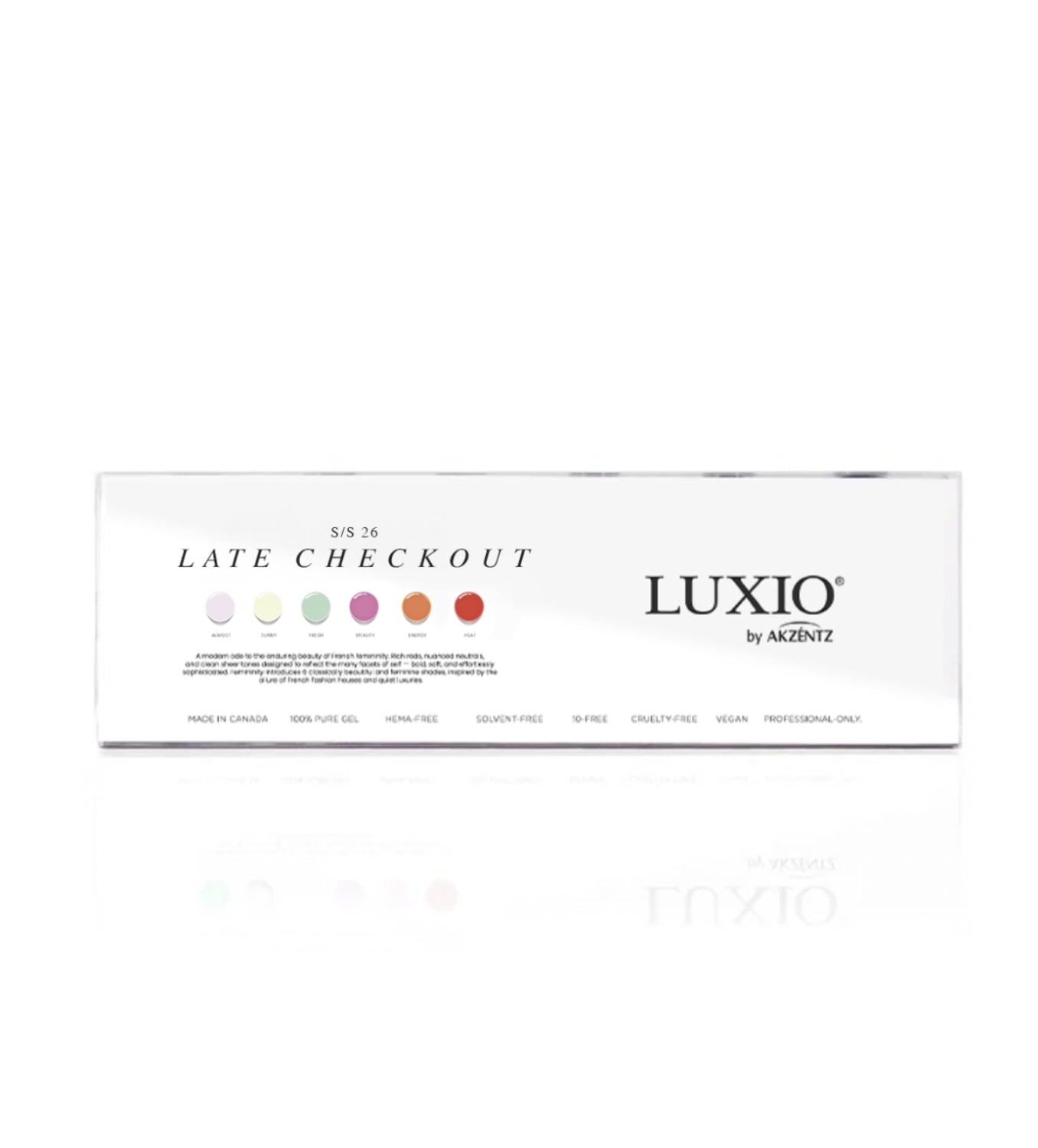 Luxio® S/S 26 Late Checkout – Akzéntz®